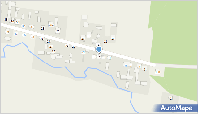 Sieraków, Sieraków, 15, mapa Sieraków