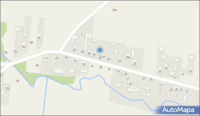 Sieraków, Sieraków, 32, mapa Sieraków