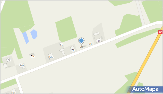 Sierakówek, Sierakówek, 48, mapa Sierakówek