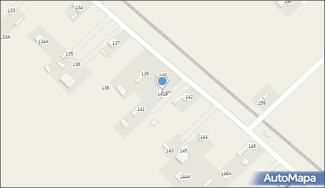 Sierakowice Lewe, Sierakowice Lewe, 141a, mapa Sierakowice Lewe