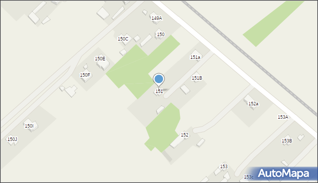 Sierakowice Lewe, Sierakowice Lewe, 151, mapa Sierakowice Lewe