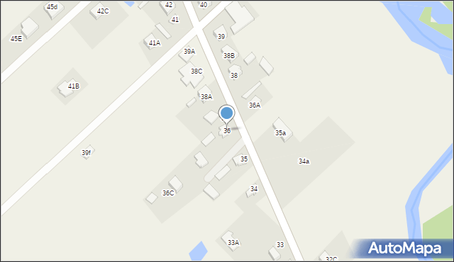 Sierakowice Lewe, Sierakowice Lewe, 36, mapa Sierakowice Lewe