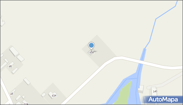 Sierakowice Lewe, Sierakowice Lewe, 43d, mapa Sierakowice Lewe