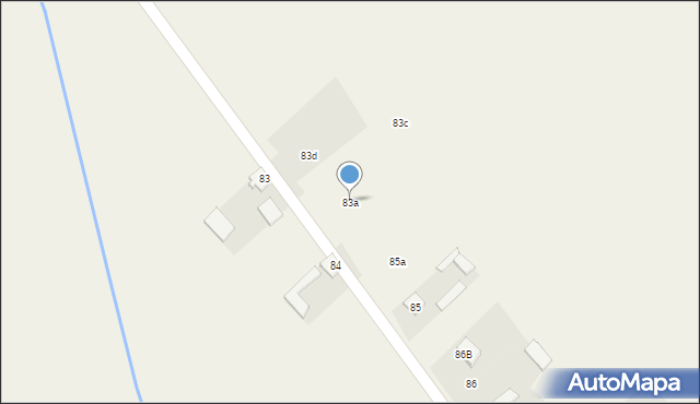 Sierakowice Lewe, Sierakowice Lewe, 83a, mapa Sierakowice Lewe
