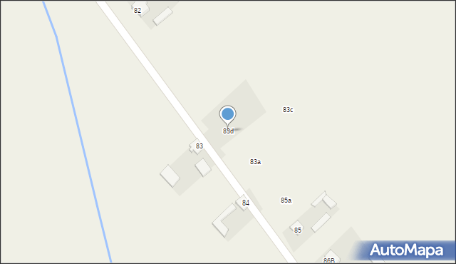 Sierakowice Lewe, Sierakowice Lewe, 83d, mapa Sierakowice Lewe