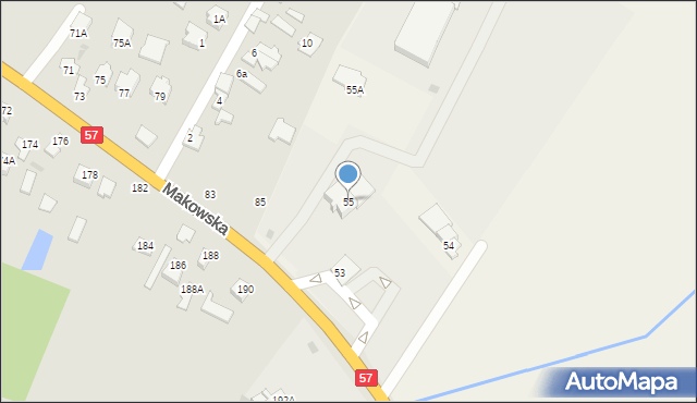 Sierakowo, Sierakowo, 55, mapa Sierakowo