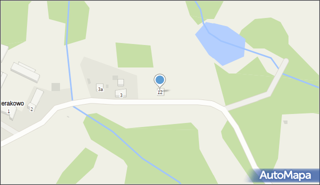 Sierakowo, Sierakowo, 12, mapa Sierakowo