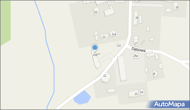 Sierakowo Słupskie, Sierakowo Słupskie, 21b, mapa Sierakowo Słupskie