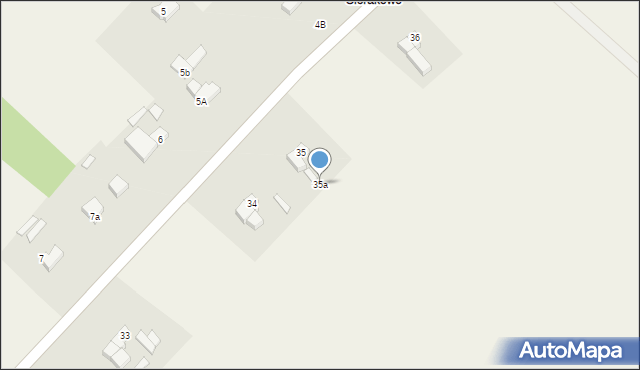 Sierakowo Słupskie, Sierakowo Słupskie, 35a, mapa Sierakowo Słupskie