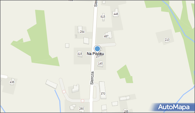 Siercza, Siercza, 157, mapa Siercza