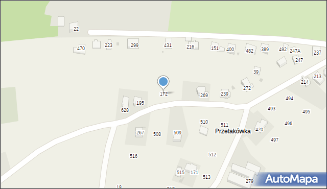 Siercza, Siercza, 172, mapa Siercza