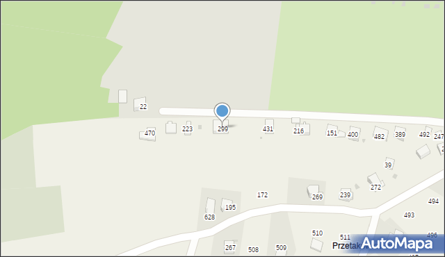 Siercza, Siercza, 299, mapa Siercza