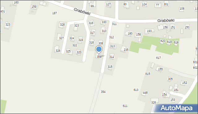 Siercza, Siercza, 309, mapa Siercza