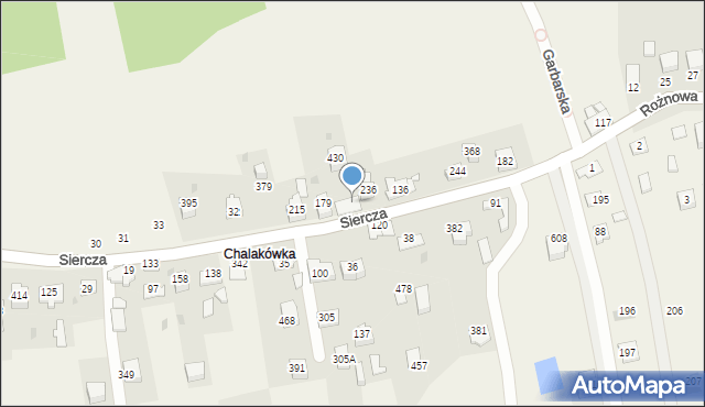 Siercza, Siercza, 37, mapa Siercza