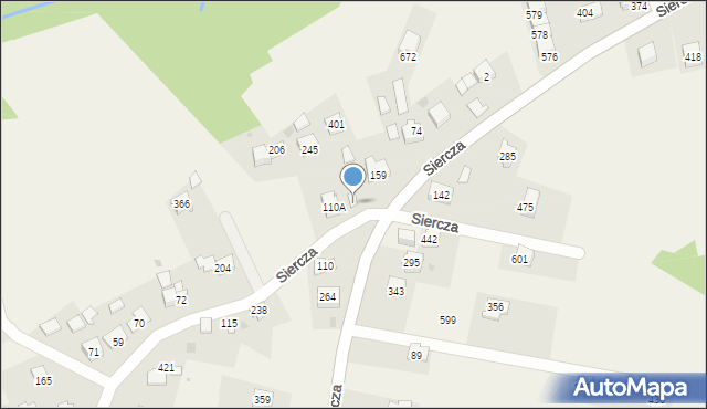 Siercza, Siercza, 429, mapa Siercza