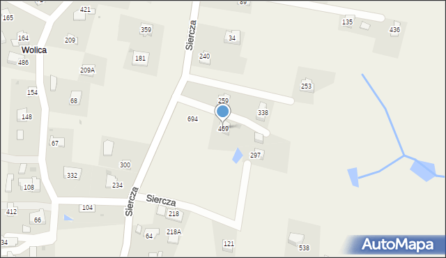 Siercza, Siercza, 469, mapa Siercza