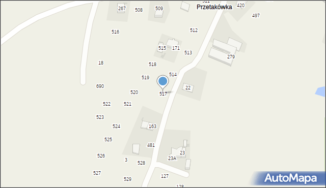 Siercza, Siercza, 517, mapa Siercza