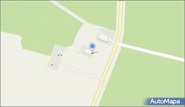 Sierki, Sierki, 86, mapa Sierki