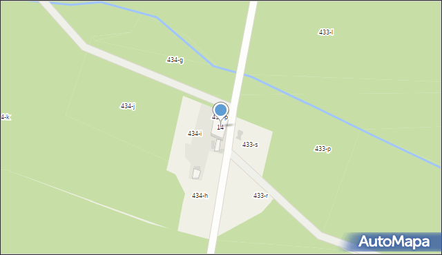 Sierniki, Sierniki, 14, mapa Sierniki