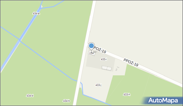 Sierniki, Sierniki, 15A, mapa Sierniki