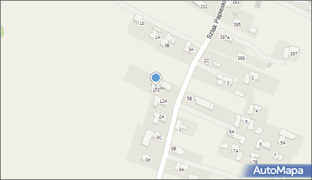 Sierockie, Sierockie, 101, mapa Sierockie