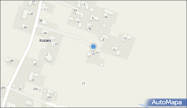 Sierockie, Sierockie, 11, mapa Sierockie