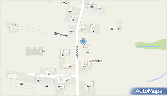 Sierockie, Sierockie, 32, mapa Sierockie