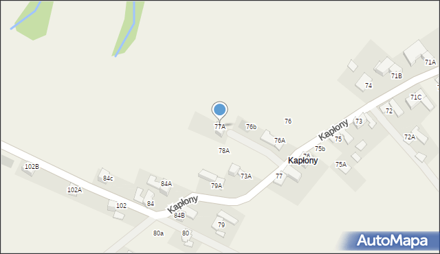 Sierockie, Sierockie, 77A, mapa Sierockie