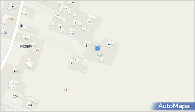 Sierockie, Sierockie, 9, mapa Sierockie