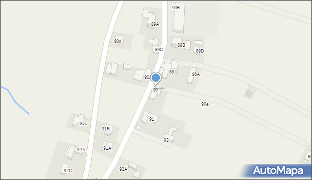 Sierockie, Sierockie, 90, mapa Sierockie