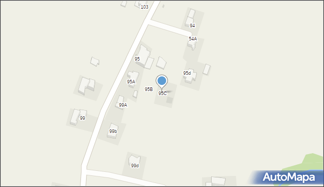 Sierockie, Sierockie, 95C, mapa Sierockie