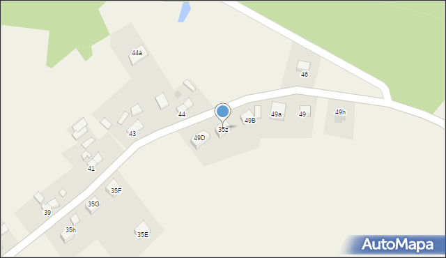 Sieroczyn, Sieroczyn, 35z, mapa Sieroczyn