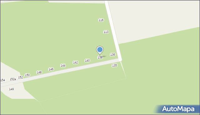 Sierosław, Sierosław, 138, mapa Sierosław