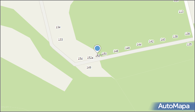 Sierosław, Sierosław, 152, mapa Sierosław