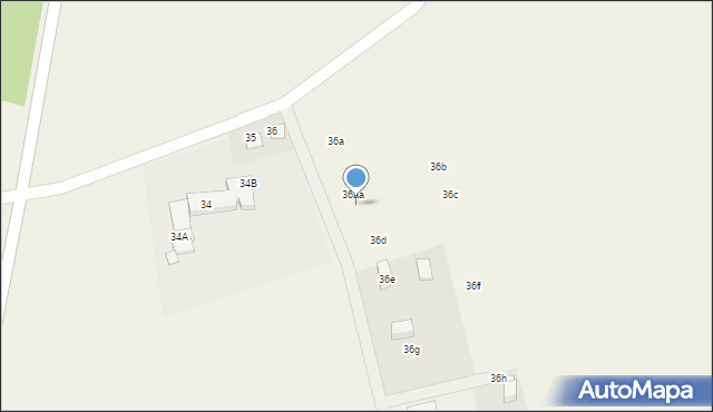 Sierosław, Sierosław, 36ab, mapa Sierosław