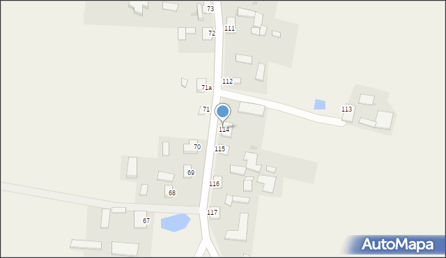 Sierosław, Sierosław, 114, mapa Sierosław