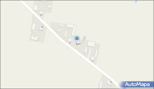 Sierosław, Sierosław, 30A, mapa Sierosław