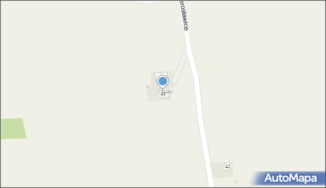 Sierosławice, Sierosławice, 43, mapa Sierosławice