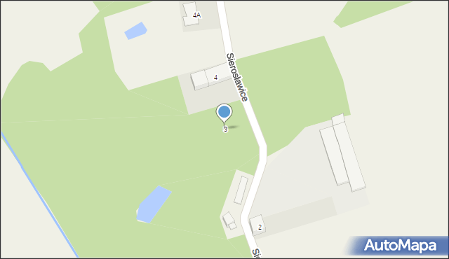 Sierosławice, Sierosławice, 3, mapa Sierosławice