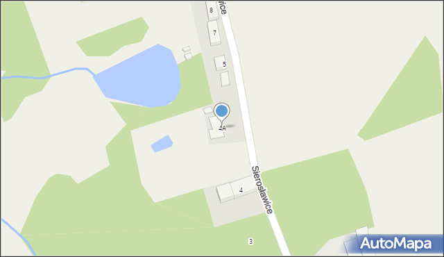 Sierosławice, Sierosławice, 4A, mapa Sierosławice