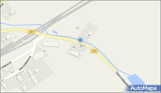 Sierosławice, Sierosławice, 19, mapa Sierosławice