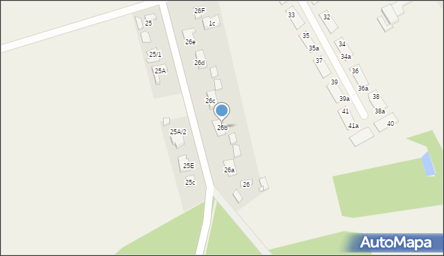 Sierszew, Sierszew, 26b, mapa Sierszew