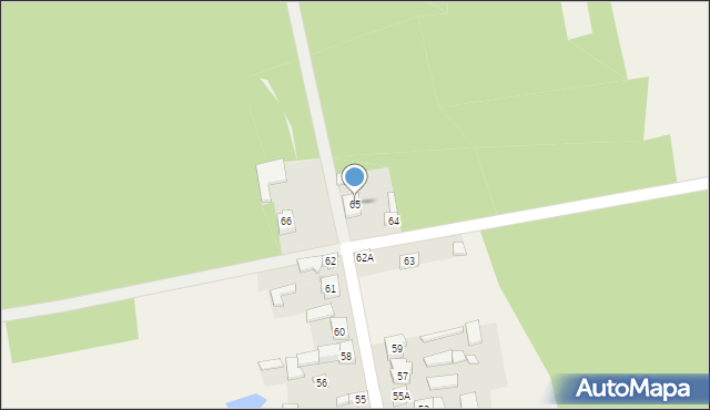 Sierzchów, Sierzchów, 65, mapa Sierzchów