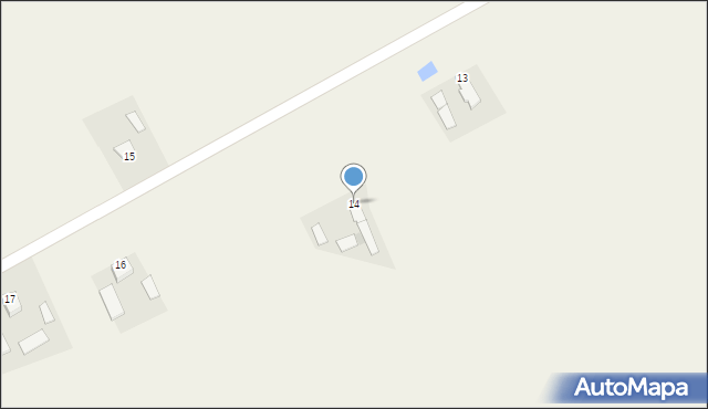 Sierzchowo, Sierzchowo, 14, mapa Sierzchowo
