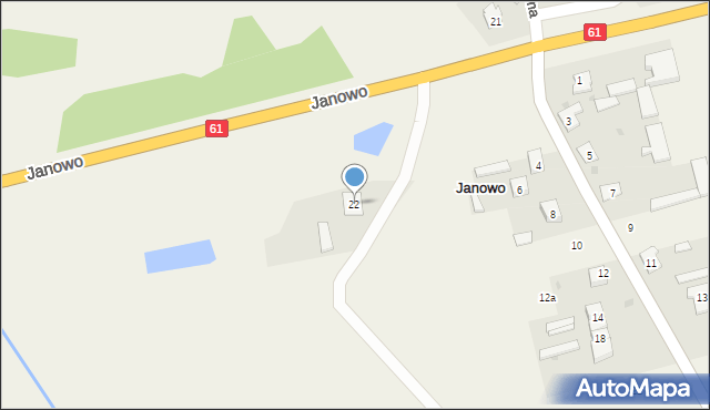 Sierzputy Młode, Sierzputy Młode, 22, mapa Sierzputy Młode