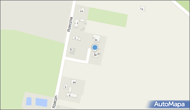 Sikorowo, Sikorowo, 3a, mapa Sikorowo