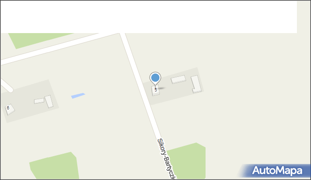 Sikory-Bartyczki, Sikory-Bartyczki, 5, mapa Sikory-Bartyczki