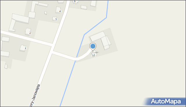 Sikory-Janowięta, Sikory-Janowięta, 8, mapa Sikory-Janowięta