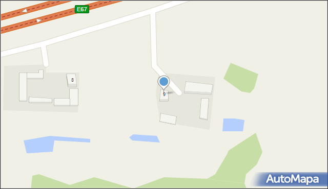Sikory-Wojciechowięta, Sikory-Wojciechowięta, 9, mapa Sikory-Wojciechowięta