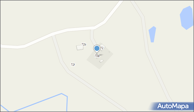 Sikorzyno, Sikorzyno, 72a, mapa Sikorzyno